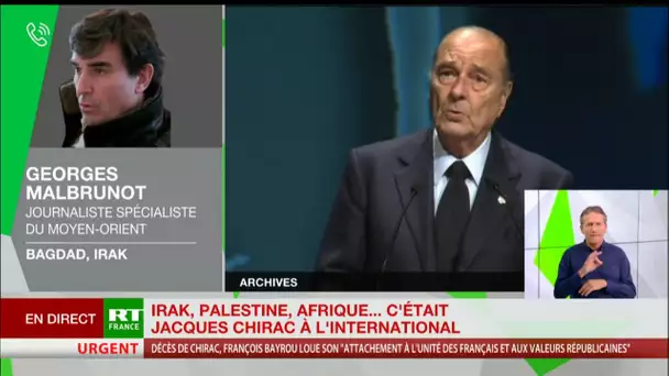 Jacques Chirac - «On lui doit probablement notre vie» : Georges Malbrunot, ancien otage en Irak