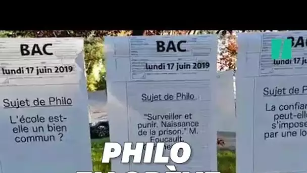 Bac philo 2019: ces profs en grève affichent de faux sujets de philosophie