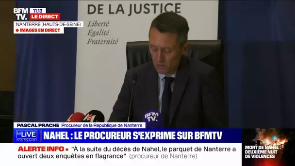 Mort de Nahel: le procureur de Nanterre détaille le déroulé des faits