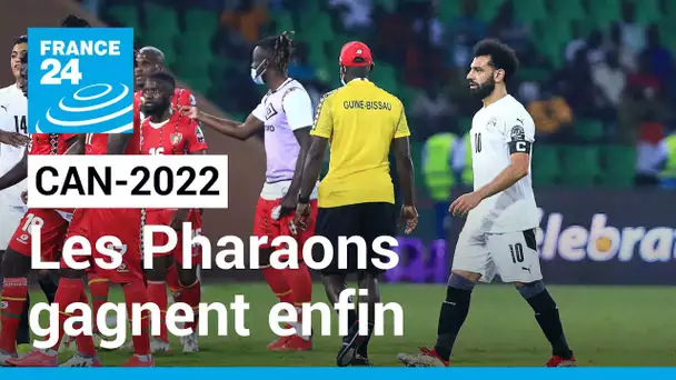 CAN-2022 : l'Égypte se rassure un peu en battant la Guinée-Bissau • FRANCE 24