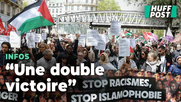 Cette manifestation contre le racisme, d’abord interdite, réunit des milliers de personnes à Paris