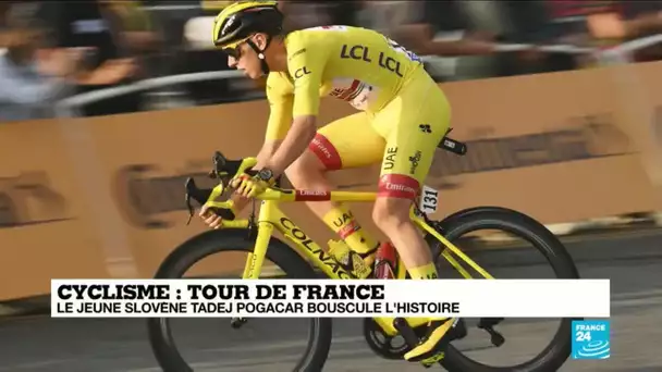 Tour de France : Pogacar, plus jeune maillot jaune depuis 1904