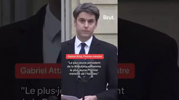 Gabriel Attal sur son jeune âge (34 ans)