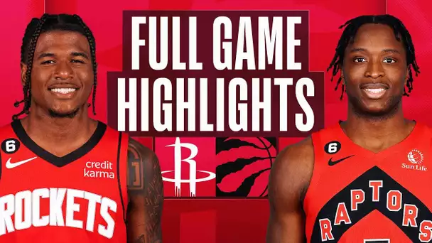 ROCKETS at RAPTORS | NBA FULL GAME HIGHLIGHTS | November 9, 2022