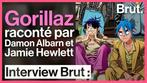 Gorillaz raconté par Damon Albarn et Jamie Hewlett