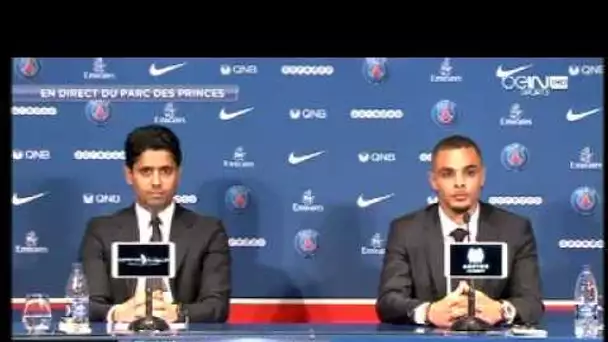 PSG - Première conférence de presse pour Layvin Kurzawa