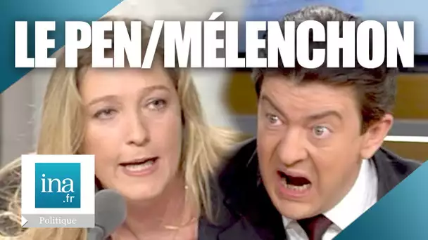 2002 : Accrochage entre Marine Le Pen et Jean-Luc Mélenchon | Archive INA