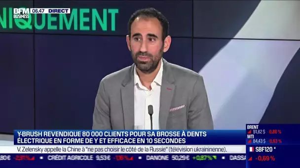 "Y-Brush" lève 6 millions d'euros pour sa brosse à dents électrique qui nettoie en 10 secondes