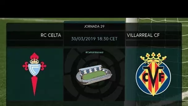 Calentamiento RC Celta vs Villarreal CF