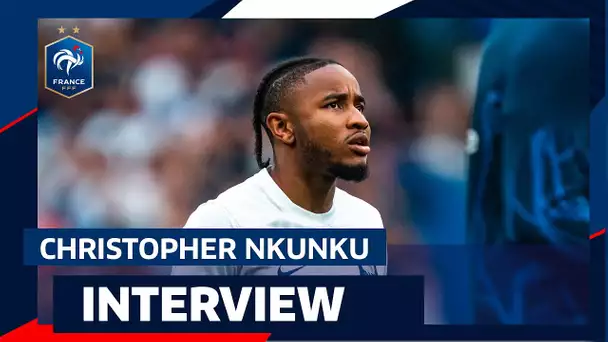 La réaction de Christopher Nkunku, Equipe de France I FFF 2023