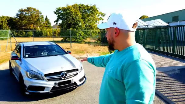 JE VOUS PRÉSENTE MA VOITURE MERCEDES A45 AMG ! (360ch)