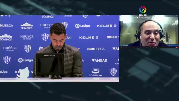 Rueda de prensa SD Huesca vs Real Valladolid CF