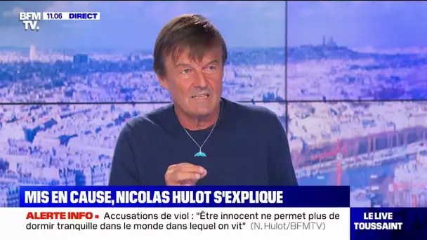 Accusé d'agressions sexuelles, Nicolas Hulot dénonce des affirmations "purement mensongères"
