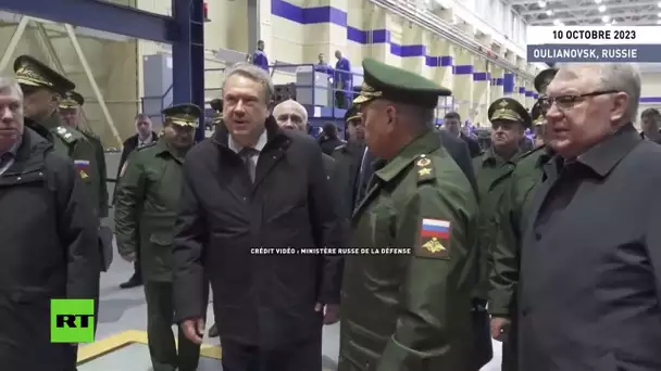 🇷🇺 Sergueï Choïgou inspecte une usine d'armement à Oulianovsk