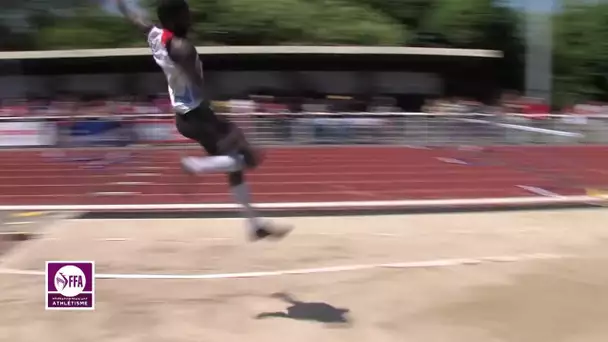 Tourcoing 2015 : Finale M Longueur (Kafétien Gomis avec 7,97 m)