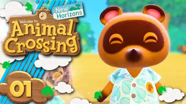 Animal Crossing: New Horizons : Bienvenue sur mon Île ! #01