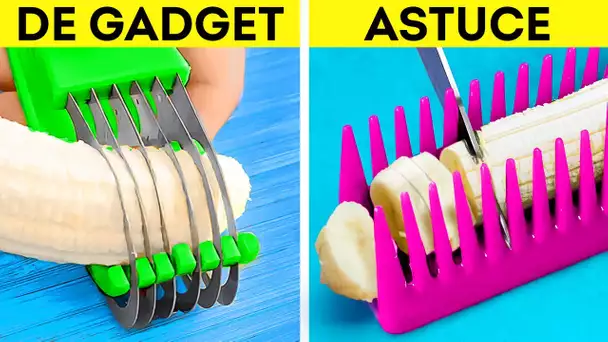 Gadgets vs Astuces 🔪😎 Secrets de cuisine que vous devez absolument connaîtr