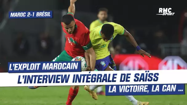 L'interview intégrale de Saïss au lendemain de l'exploit du Maroc face au Brésil (2-1)