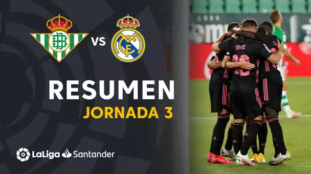 Resumen de Real Betis vs Real Madrid (2-3)