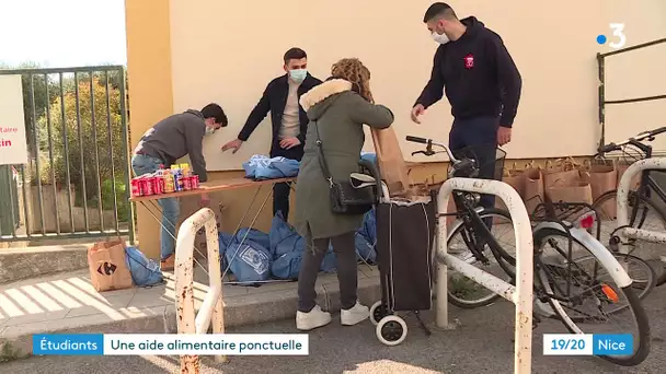 Crise sanitaire : des produits de première nécessité distribués à tous les étudiants à Nice