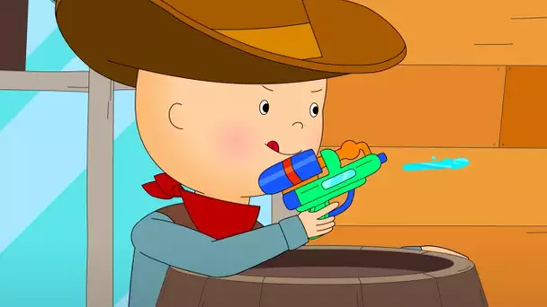 Caillou et le Pistolet à Eau | Caillou en Français