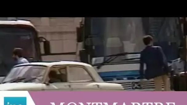 Le problème des cars de tourisme à Montmartre - Archive INA