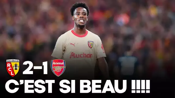 ❤️💛 LA FOLIE !!! Lens bat Arsenal (2-1) dans un match dingue, le résumé tactique...