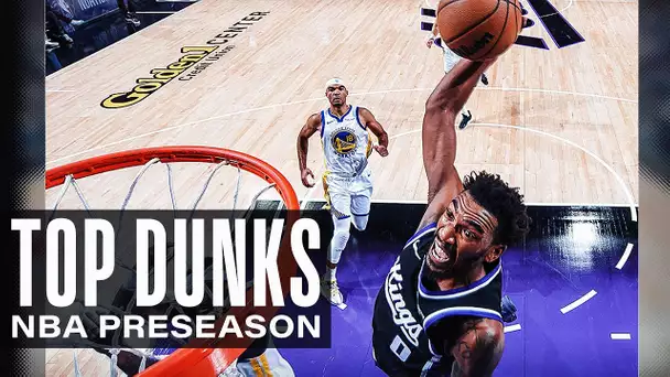 Top Dunks from the 2023 NBA Preseason!