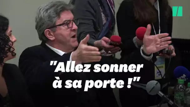 Mélenchon invite les anciens Whirlpool à "aller chercher Macron chez lui"