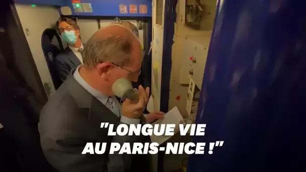 Train de nuit Paris-Nice: le message de Jean Castex aux passagers