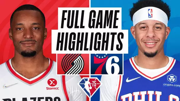 TRAILBLAZERS at 76ERS | FULL GAME HIGHLIGHTS | November 1, 2021