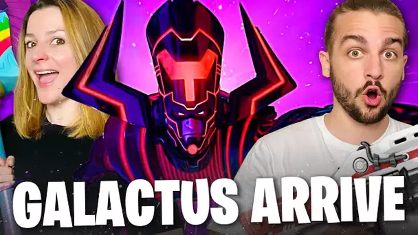 C'EST LA FIN DE LA SAISON 4 : GALACTUS ARRIVE ! FORTNITE SAISON 4 MARVEL