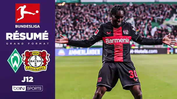 Résumé : Inarrêtable, Leverkusen se promène face au Werder Brême !