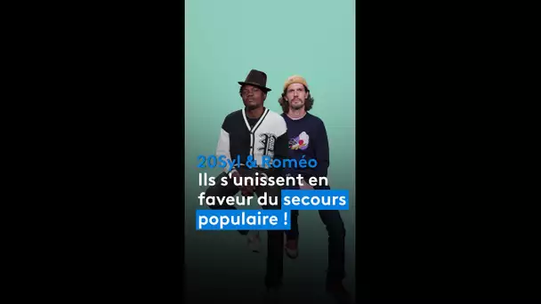 L’artiste électro 20Syl fait chanter les bénévoles et les bénéficiaires du Secours Populaire