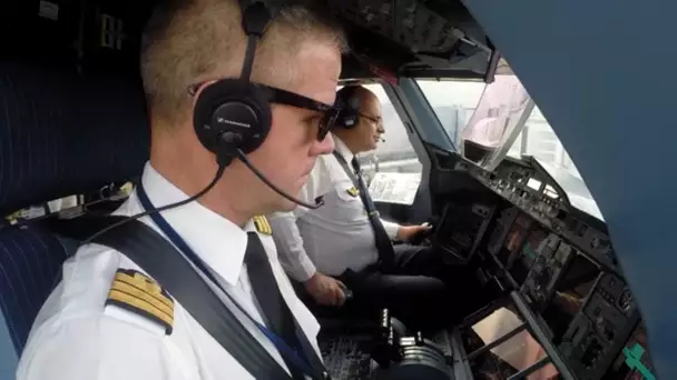 Dans le cockpit d'un vol Paris-Tokyo