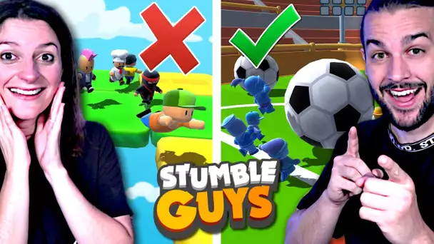 LA PIRE VS LA MEILLEURE MAP DE STUMBLE GUYS ! (On note toutes les maps !)