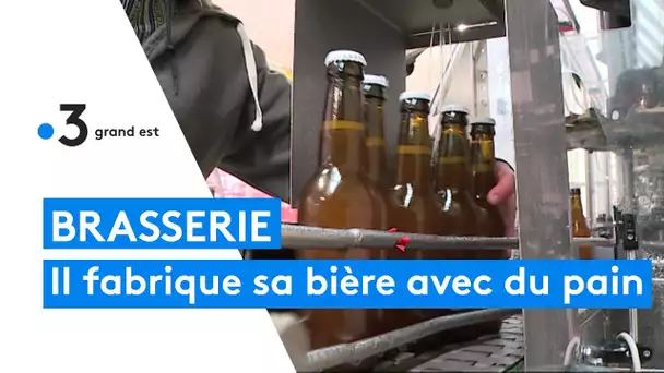 Anti-gaspi : à Reims, il fabrique sa bière avec du pain