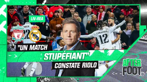 Liverpool 2-5 Real Madrid : "Un match stupéfiant" constate Riolo