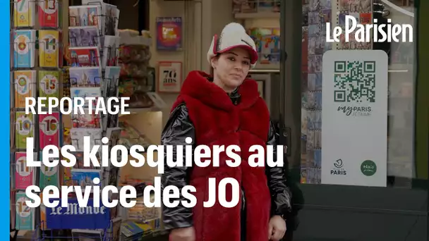 « C'est bénéfique pour notre business» : Pour les JO, les kiosquiers de Paris formés pour guider les
