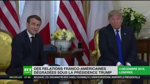 Des relations franco-américaines dégradées sous la présidence Trump