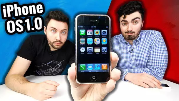 Je teste le 1er iPhone OS 1.0 : Super Rare ! (2007)