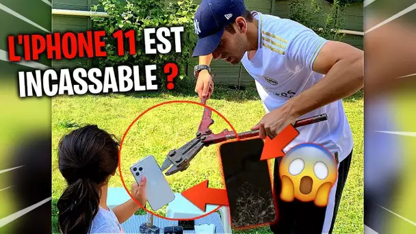 L'IPHONE 11 PRO EST INCASSABLE ? CRASH TEST ⛔