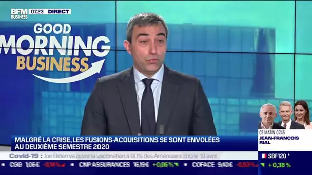 Olivier Marion (PwC): Les fusions-acquisitions se sont envolées au deuxième semestre 2020