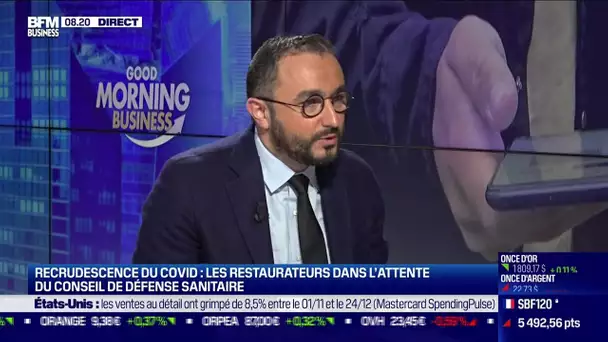 Stéphane Manigold (Ecolre) : 5e vague, vers une fermeture éventuelle des restaurants ?