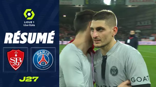 STADE BRESTOIS 29 - PARIS SAINT-GERMAIN (1 - 2) - Résumé - (SB29 - PSG) / 2022-2023