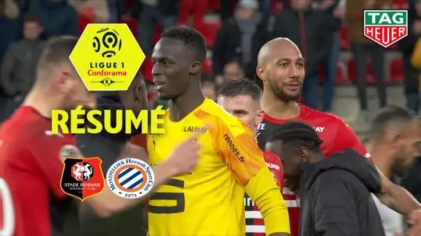 Stade Rennais FC - Montpellier Hérault SC ( 5-0 ) - Résumé - (SRFC - MHSC) / 2019-20