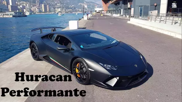 Lamborghini Huracan Performante ! Un monstre !