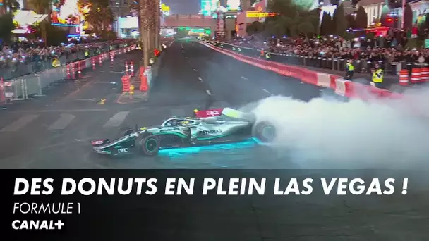 Les pilotes font des donuts dans les rues de Las Vegas ! - F1
