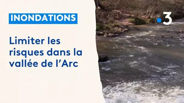 Inondations : limiter les risques dans la vallée de l'Arc