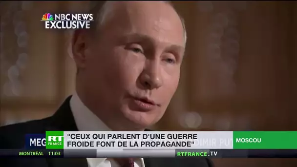 Vladimir Poutine : «Ceux qui parlent de nouvelle guerre froide ne sont pas des analystes»